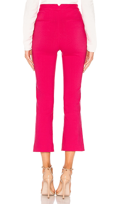 view 3 of 4 Janice Cropped Pants in Hot Pink
