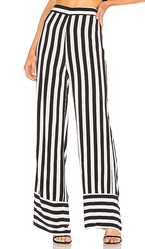 view 1 of 4 Lux Pant in Black & White