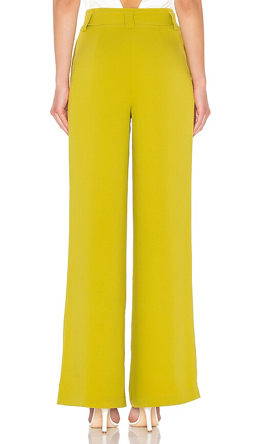 view 3 of 4 Topaz Pants in Lime Green