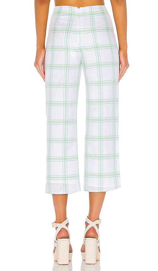view 3 of 4 Peggy Pant in Green Plaid