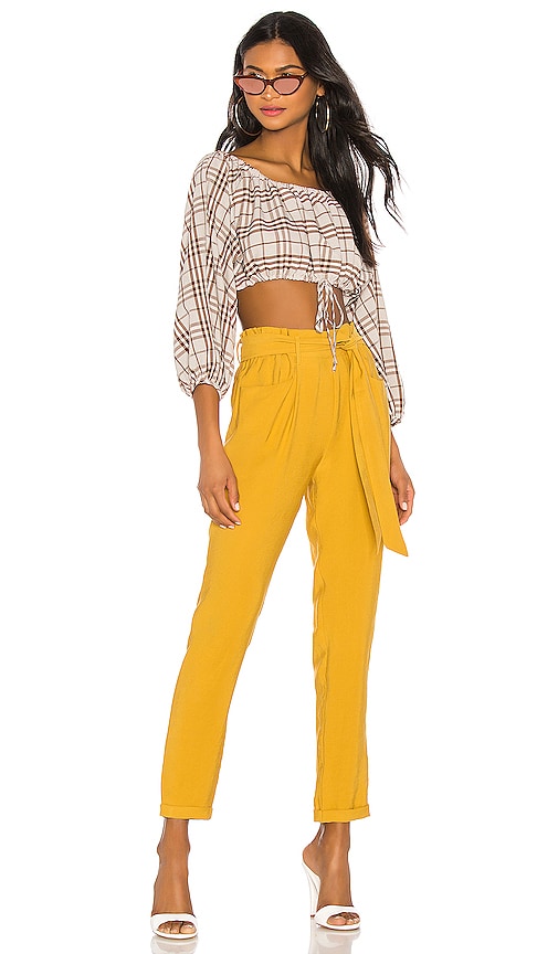 view 4 of 4 Janelle Pants in Mustard