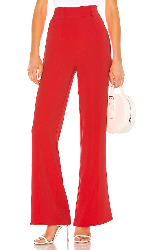 view 1 of 4 Lowell Pant in Coral Red