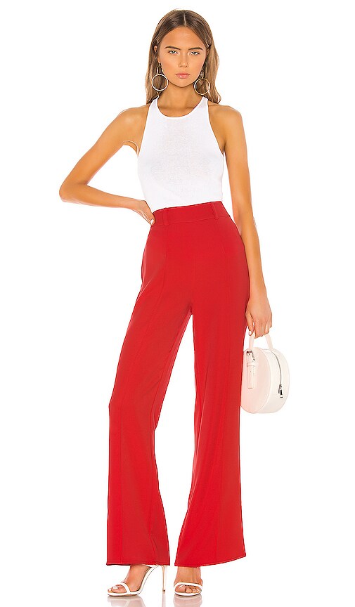 view 4 of 4 Lowell Pant in Coral Red