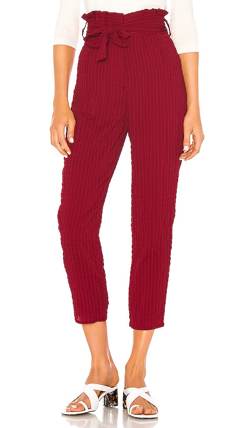 view 1 of 4 Irving Pant in Burgundy