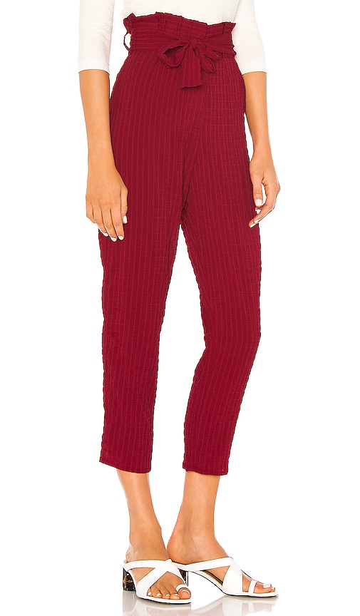 view 2 of 4 Irving Pant in Burgundy
