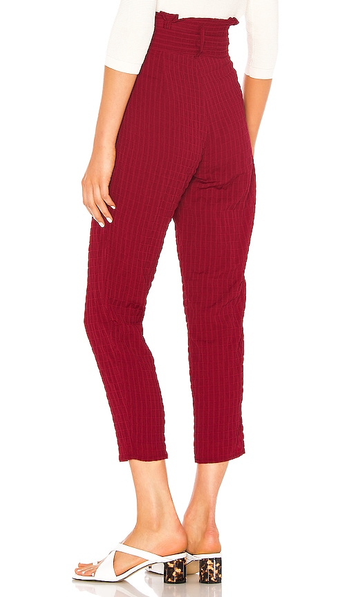 view 3 of 4 Irving Pant in Burgundy