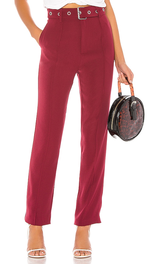 view 1 of 4 Brees Pant in Wine Red
