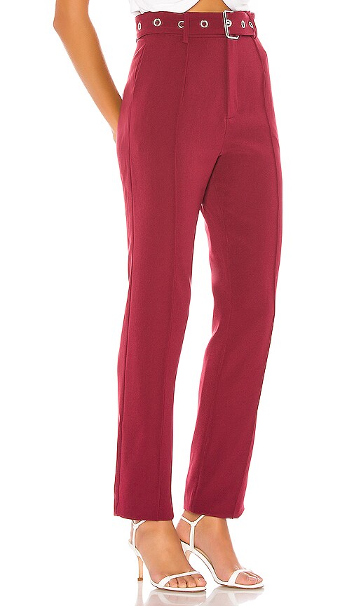 view 2 of 4 Brees Pant in Wine Red