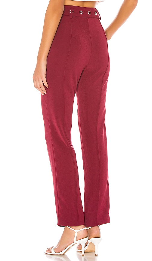 view 3 of 4 Brees Pant in Wine Red