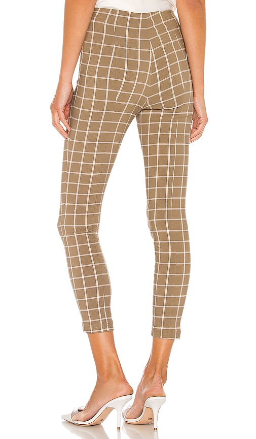 view 3 of 4 Liam Pant in Olive Plaid