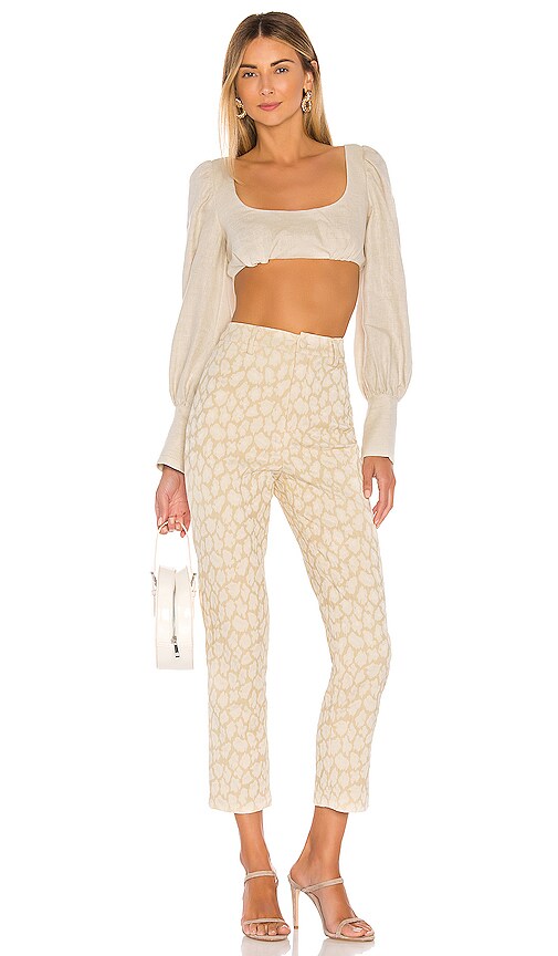 view 4 of 4 Albert Pant in Neutral Leopard