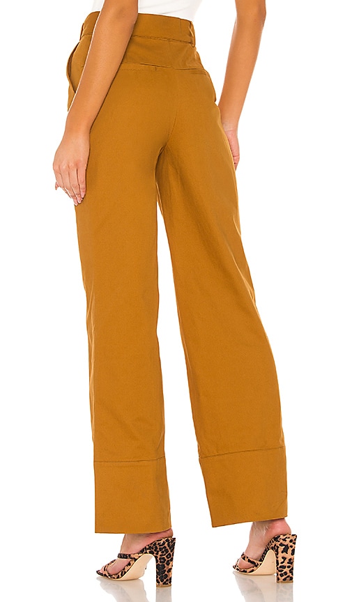 view 3 of 4 Curtis Pant in Camel Brown