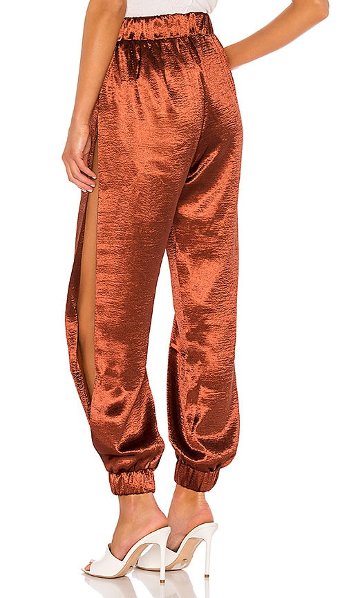view 3 of 4 Tristan Jogger in Rust Brown