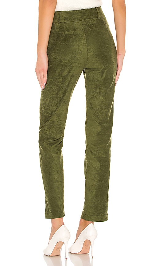 view 3 of 4 Lilith Pant in Olive Green