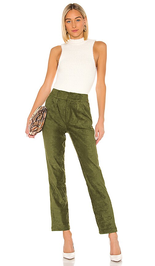 view 4 of 4 Lilith Pant in Olive Green