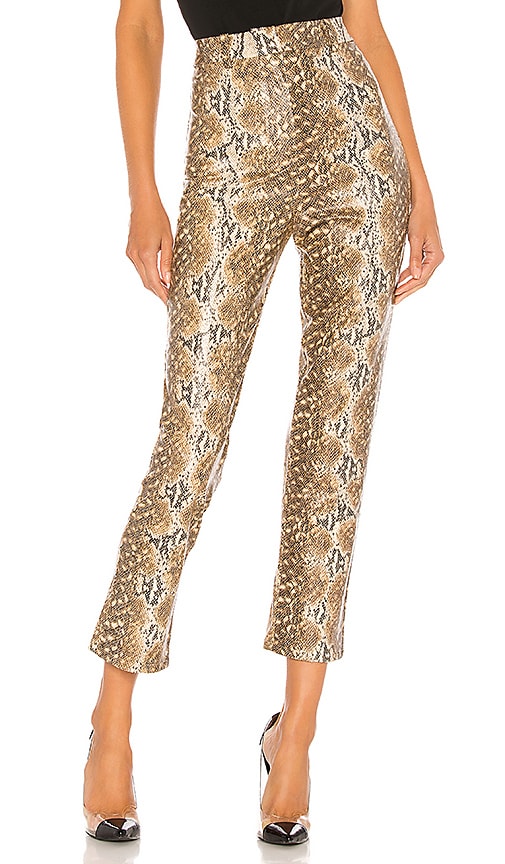 view 1 of 4 Indra Pant in Snake Skin