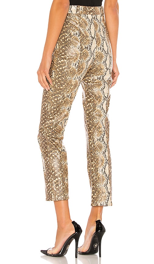 view 3 of 4 Indra Pant in Snake Skin