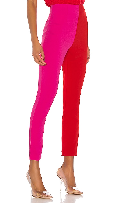 view 2 of 5 The Bienna Pant in Red & Pink