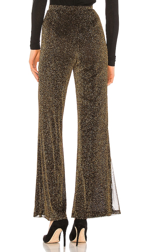 view 3 of 5 Spencer Pant in Black & Gold