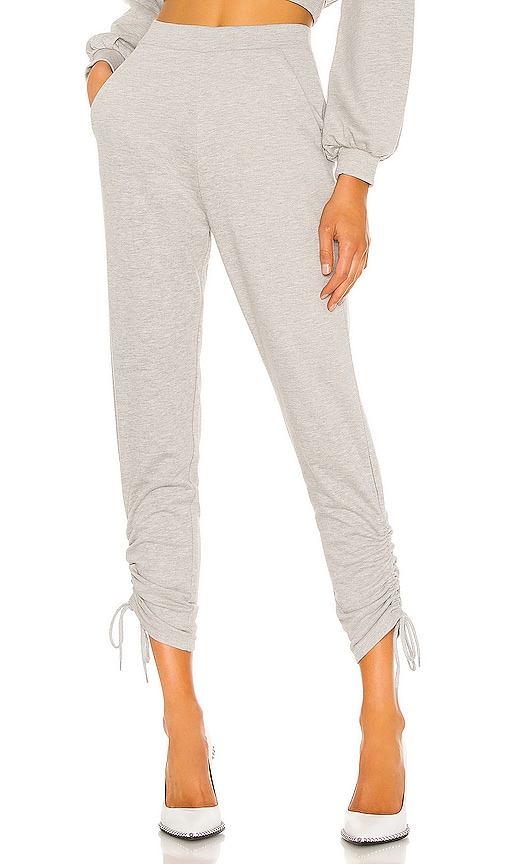 view 1 of 4 Evette Jogger in Heather Grey