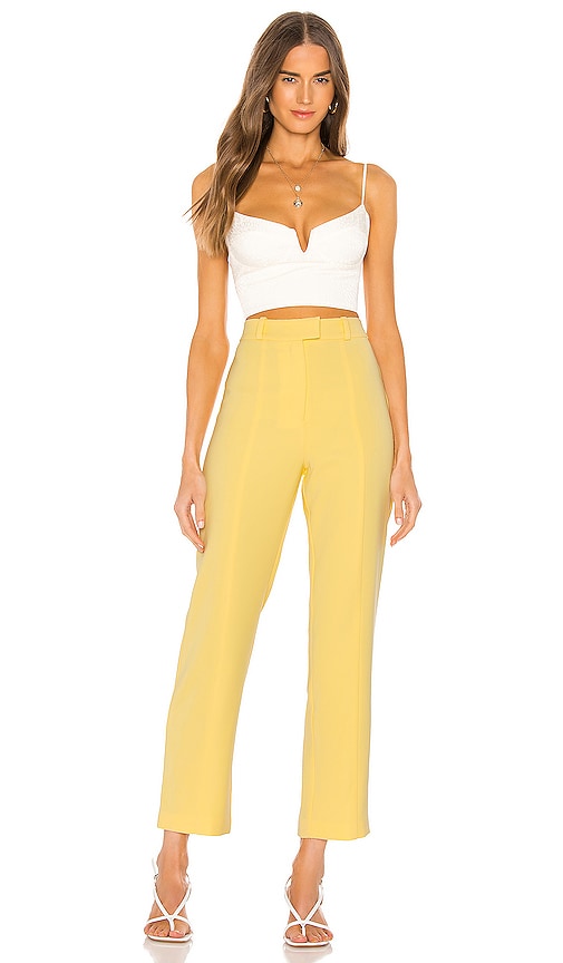 view 4 of 4 Margo Pant in Buttercup Yellow