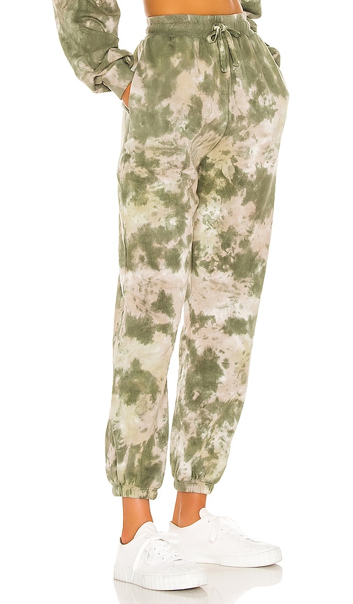 view 2 of 4 Sammy Jogger Pant in Green Tie Dye