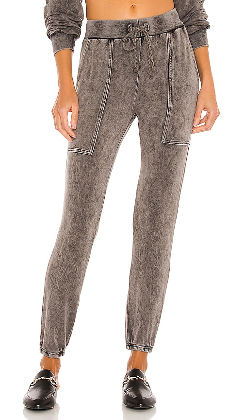 view 1 of 4 Brody Lounge Pant in Charcoal Mineral Wash