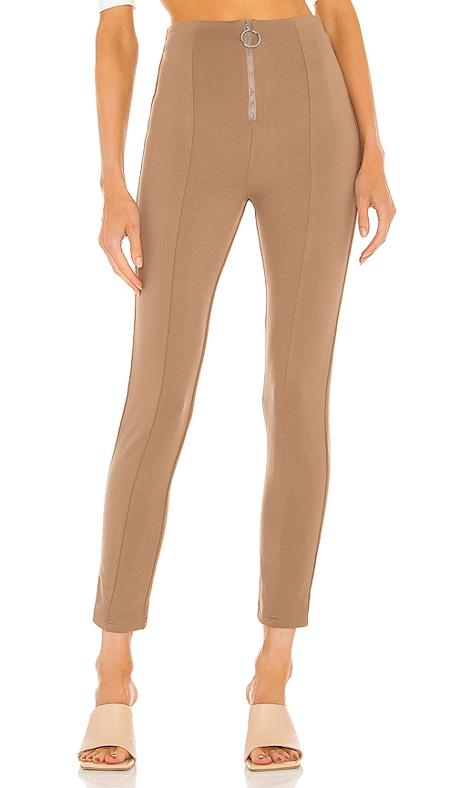 view 1 of 4 Riley Pant in Taupe Brown