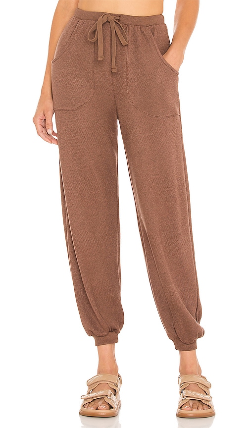 view 1 of 4 Rorie Pant in Chocolate Brown