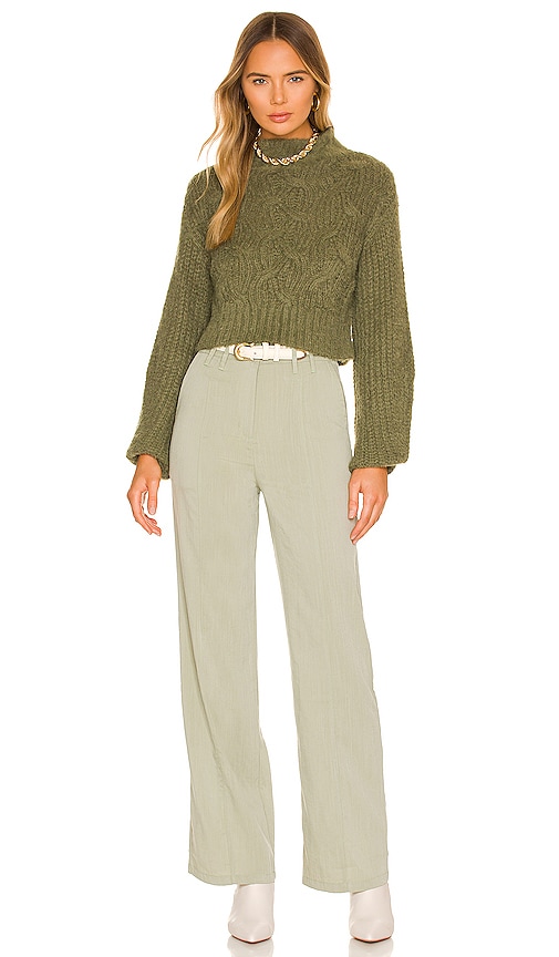 view 4 of 4 Kourtney Pant in Light Green