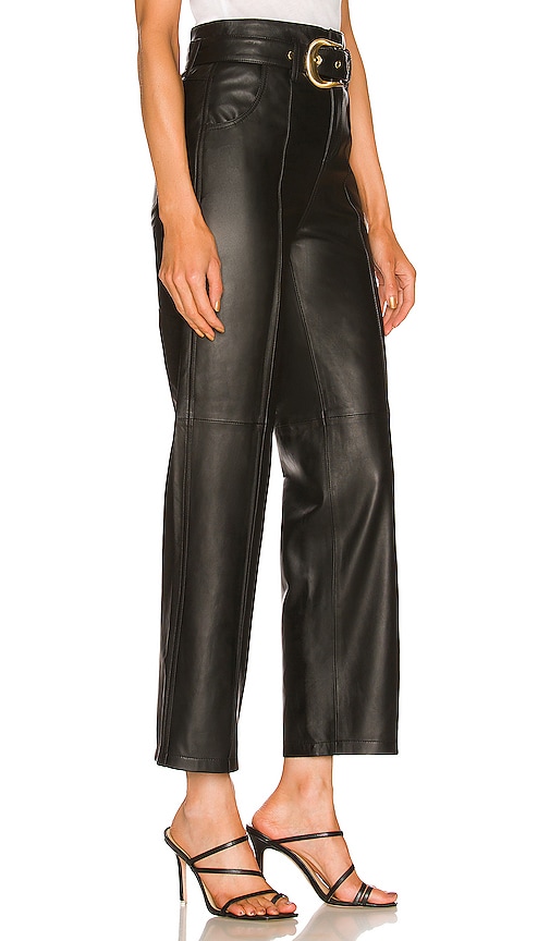 view 2 of 4 Kisha Leather Pant in Black