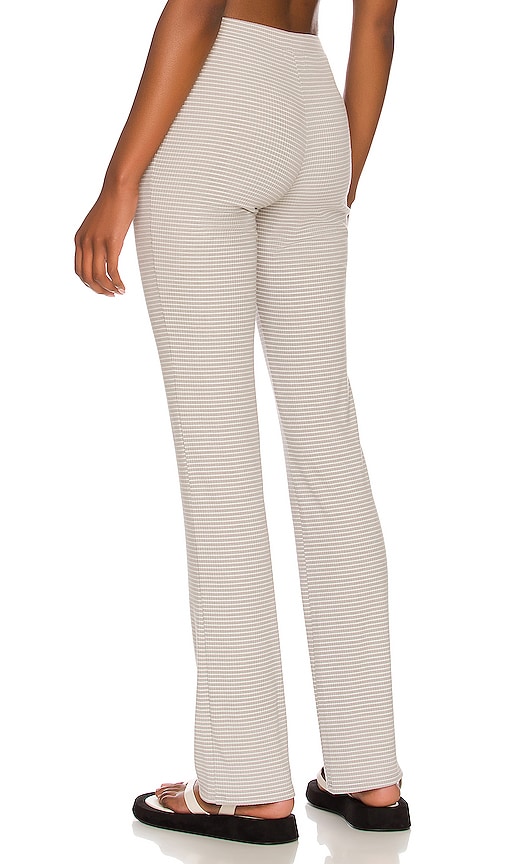 view 3 of 4 Lea Pant in Natural Stripe