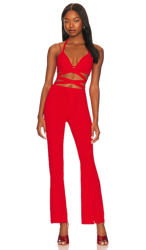 view 4 of 4 Imani Pant in Red