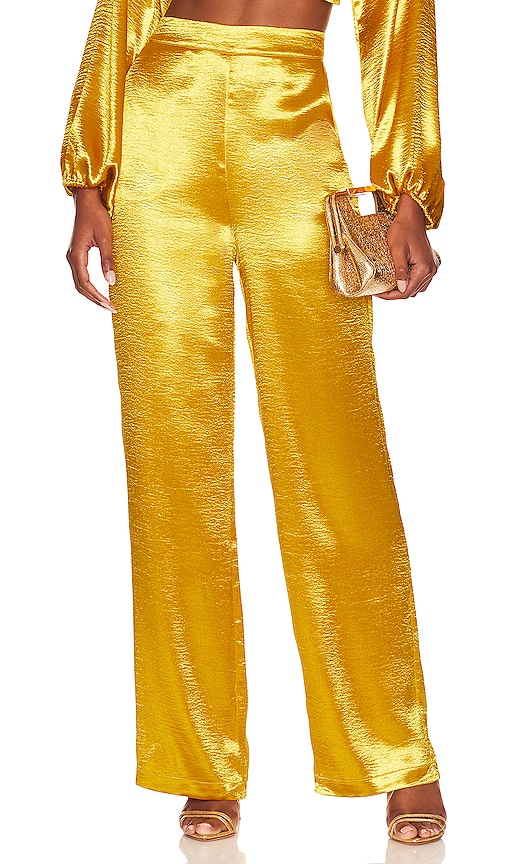 view 1 of 4 Britt Pant in Prosecco Gold