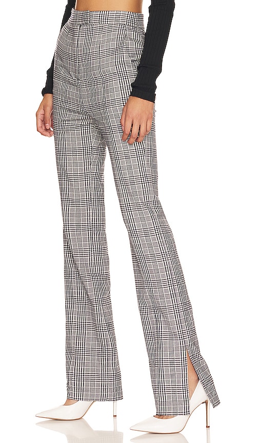 view 3 of 5 Patton Pant in Black White Check