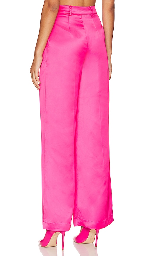 view 3 of 4 Andie Trouser Pant in Raspberry Pink