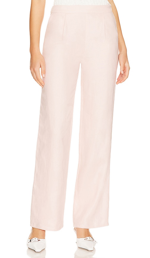 Lovers & Friends Zoie Pant In Blush