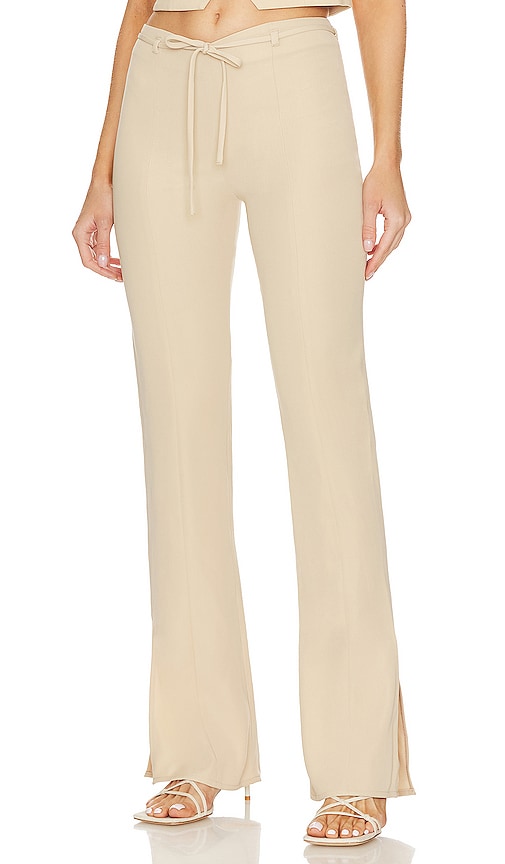 view 1 of 4 Abbey Pant in Nude Neutral