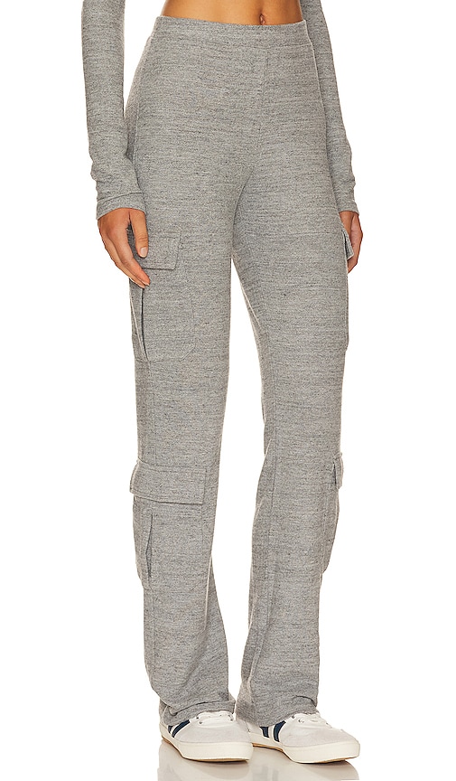 view 2 of 4 Bari Cargo Pant in Heather Grey