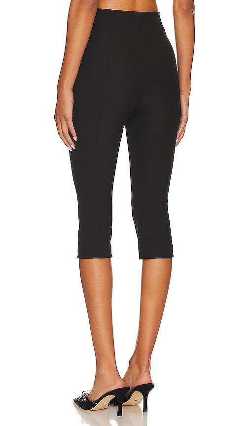 view 3 of 4 Cindy Cropped Capri Pant in Black