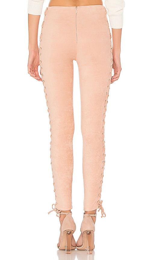 view 3 of 4 x REVOLVE Laced and Lovely Legging in Blush