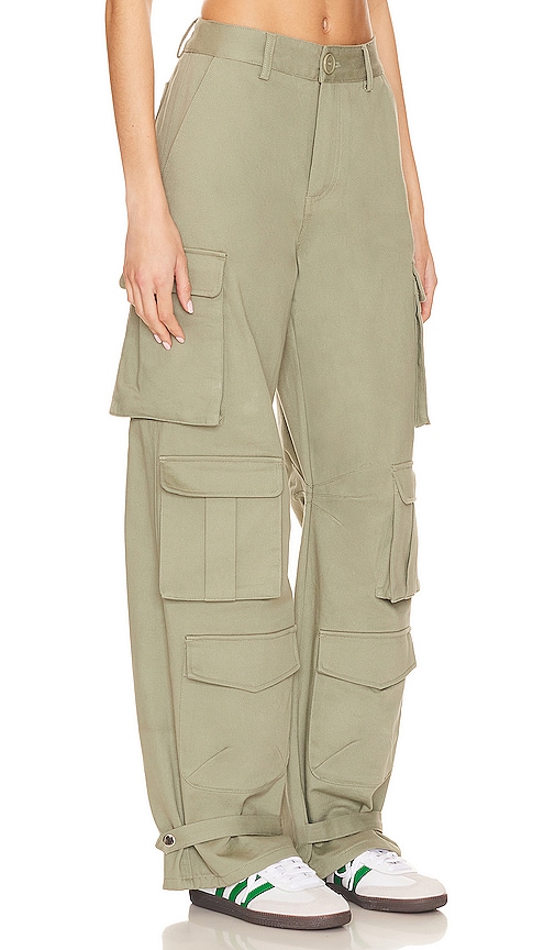 view 2 of 4 Issa Pant in Army Green