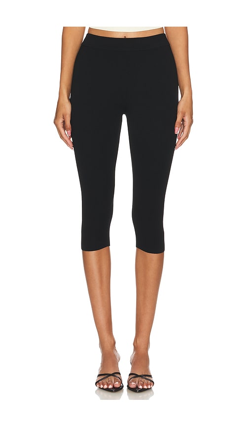 Lovers and Friends Florien Knit Capri in Black