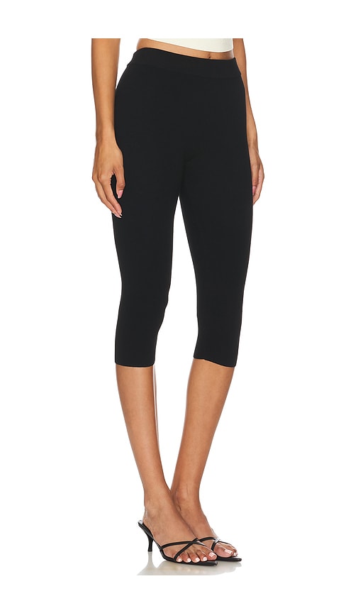 view 2 of 4 Florien Knit Capri in Black