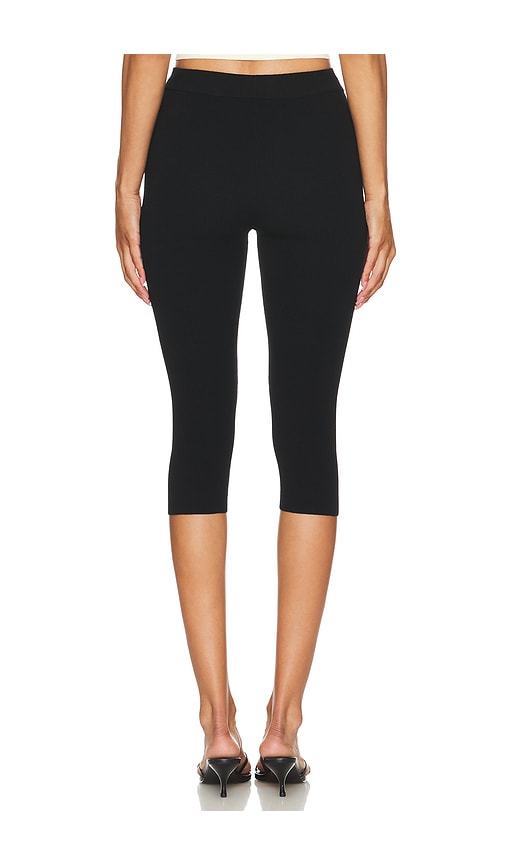 view 3 of 4 Florien Knit Capri in Black