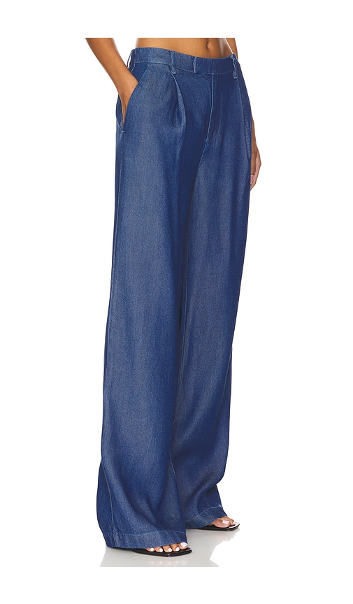 view 2 of 6 Agathe Pant in Blue Denim