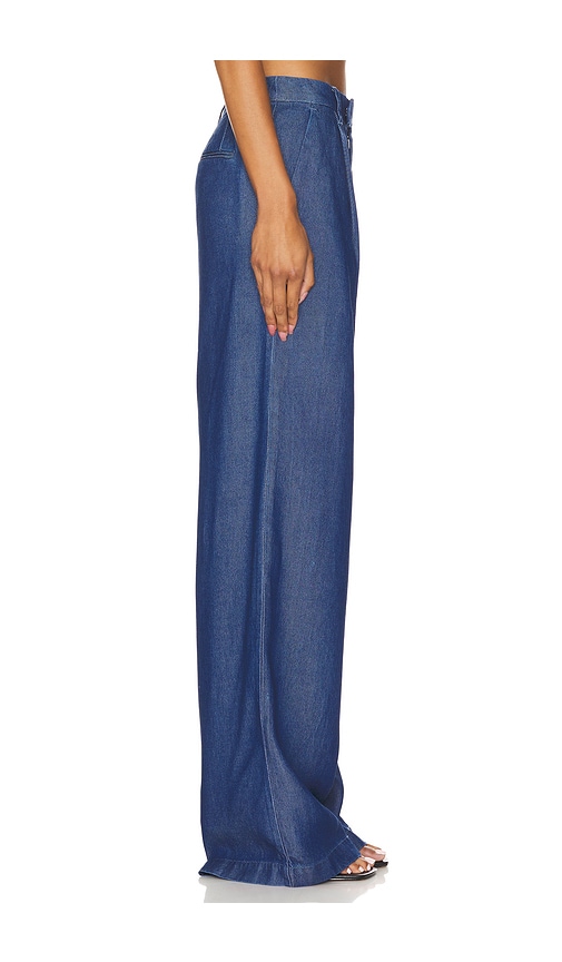 view 3 of 6 Agathe Pant in Blue Denim