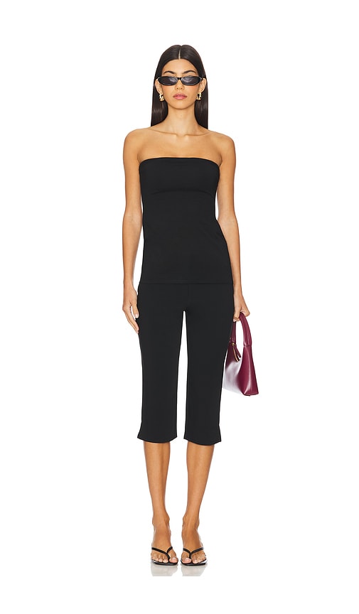 view 5 of 6 Grace Cropped Pant in Black