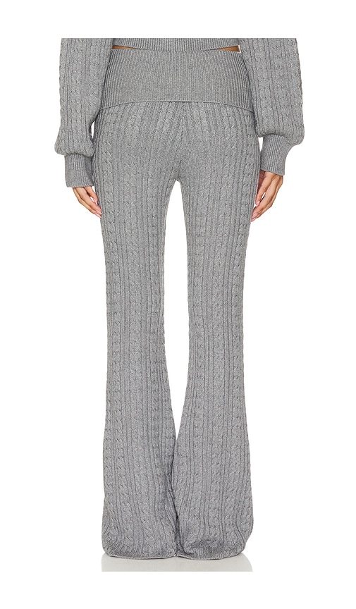 view 4 of 6 x Emily Gemma Bessie Knit Pant in Grey