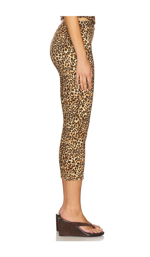 view 3 of 6 Carmen Capri Pant in Leopard
